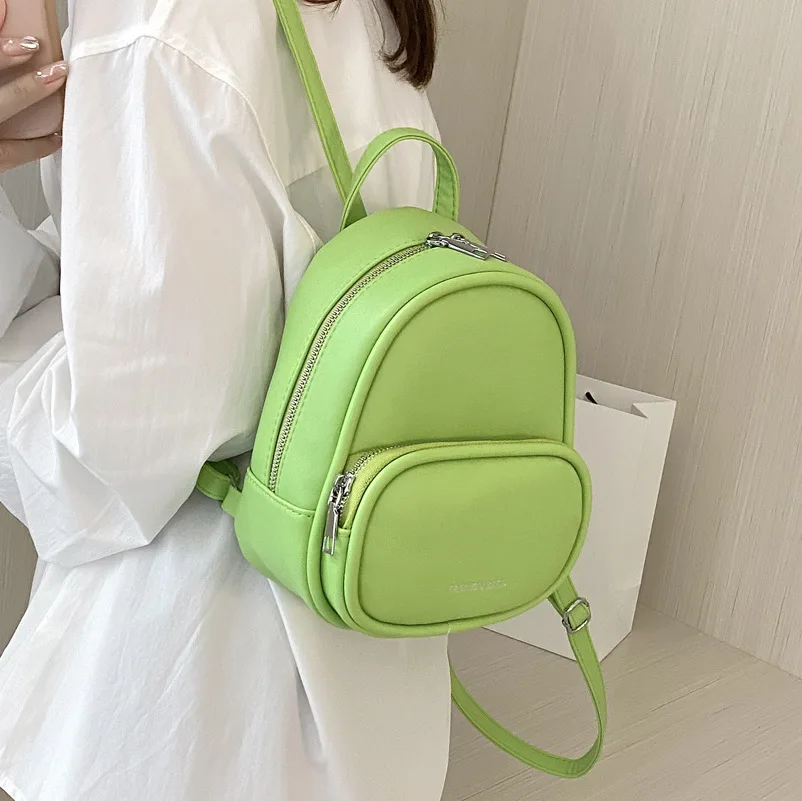 

Fashionable Mini Bag Women's 2024 Summer New Western style Backpack Leisure Versatile Travel Girl's Small Backpack Handbag