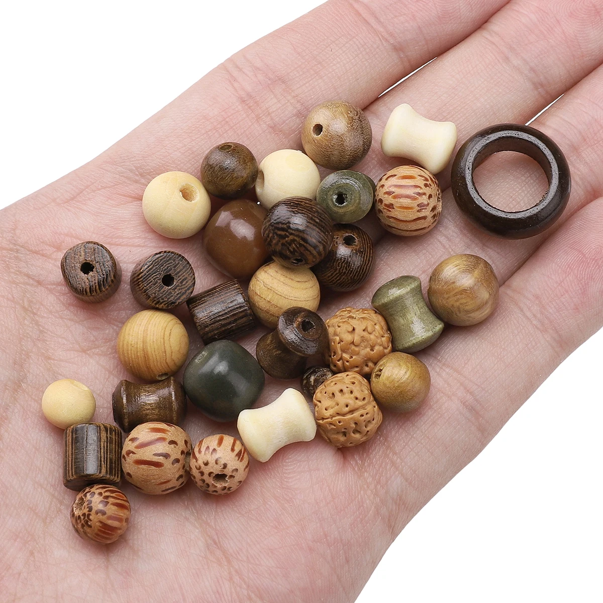Exquisite Handmade Wooden Bead Jewelry