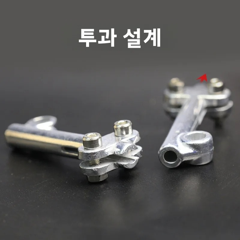 산악 자전거 여행용 자전거 전체 덮개형 머드가드 금속 액세서리 조절 가능한 알루미늄 합금 연장 튜브 강화