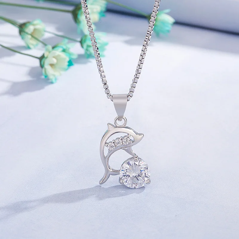 Sterling Silver Pendant Necklace For Women