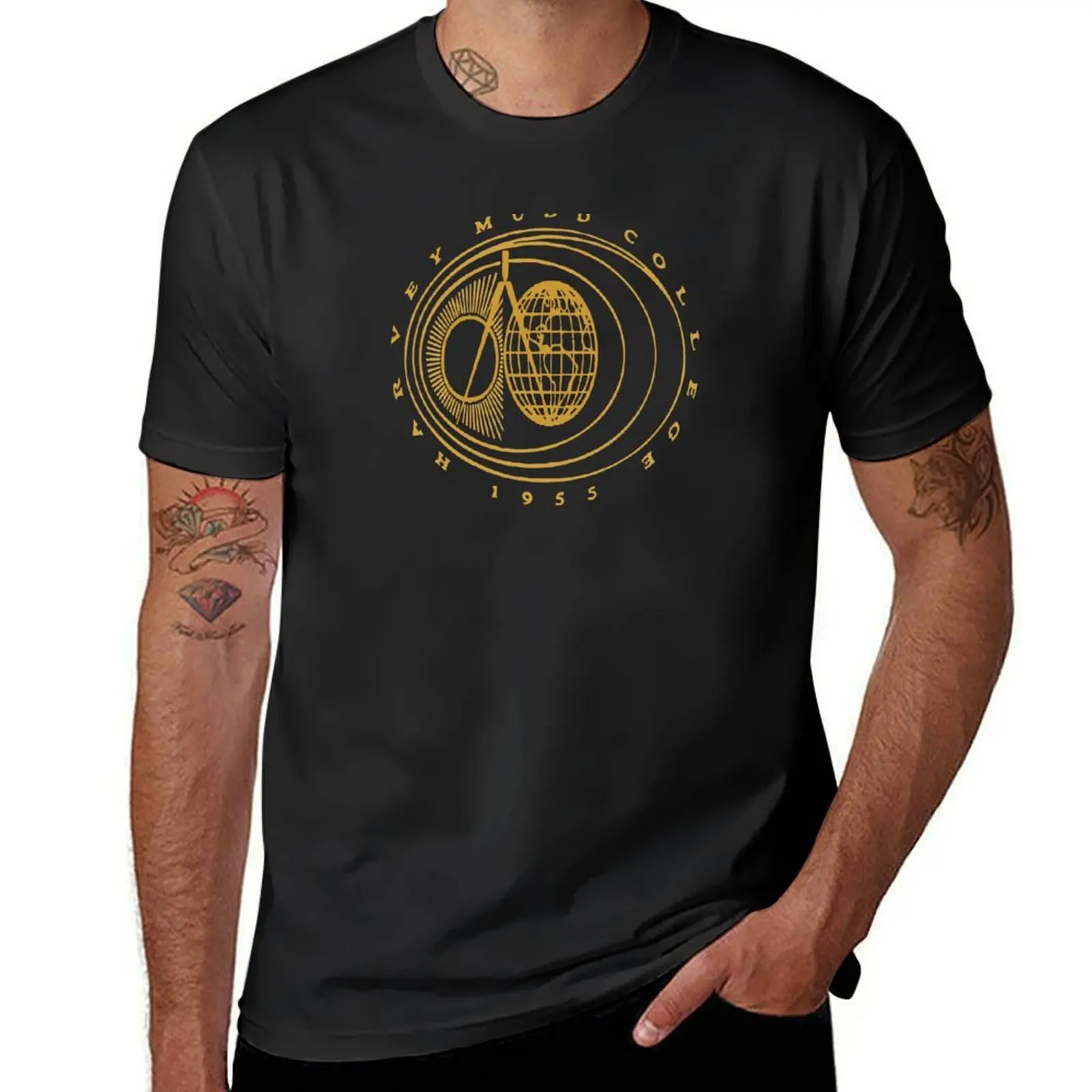 Harvey Mudd College 1955 T-Shirt blacks sports fans hippie clothes vintage clothes mens vintage t shirts