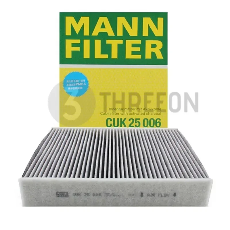 

MANN FILTER CUK25006 Cabin Filter For PORSCHE 718 BOXSTER 911(991 992)3.0T Carrera GTS GT3 RS60(987) Cayman Sport 991.573.623.00