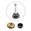 Brass Material Snap Fasteners +Tools Sewing Gold Color Snap-fastener Jeans Buckle High Quality Jacket Leather Rivets Buttons 3