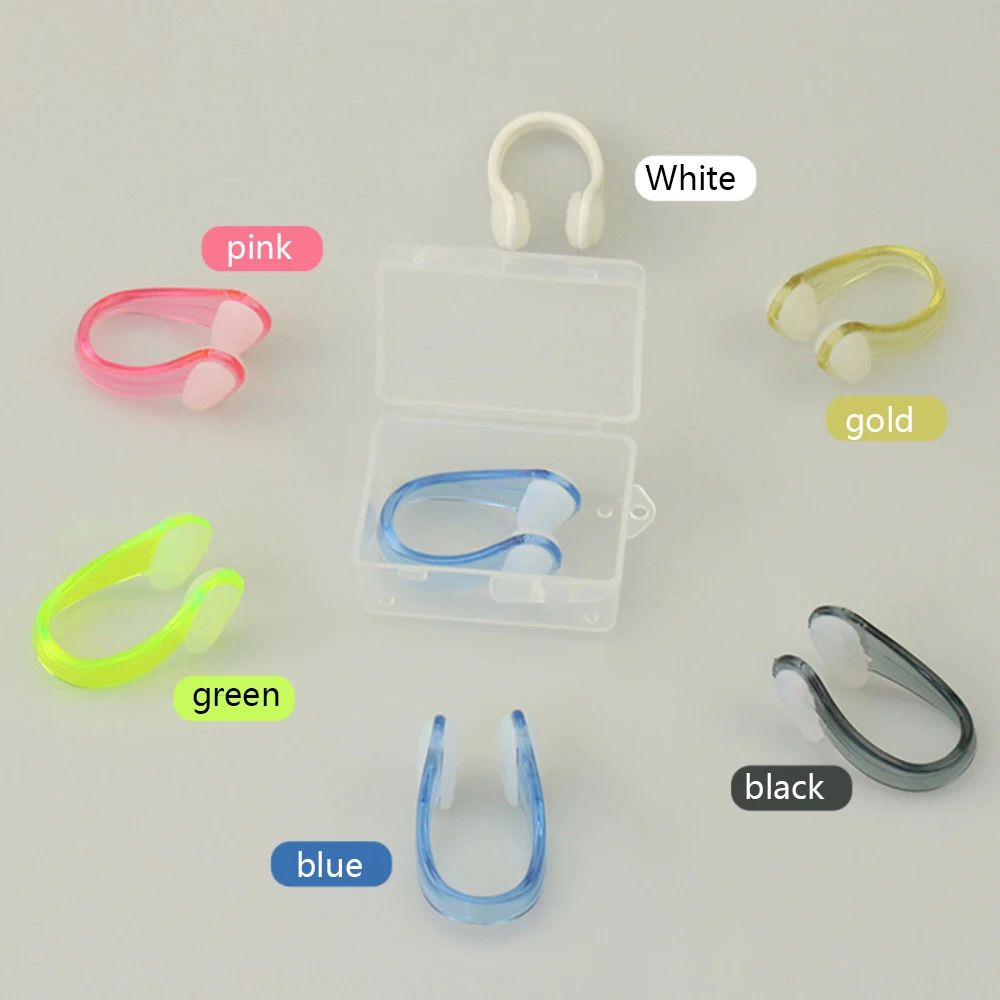 Swimming Equipment Nose Clip Swimming Plug Adult Kids Sports Nose Clamp