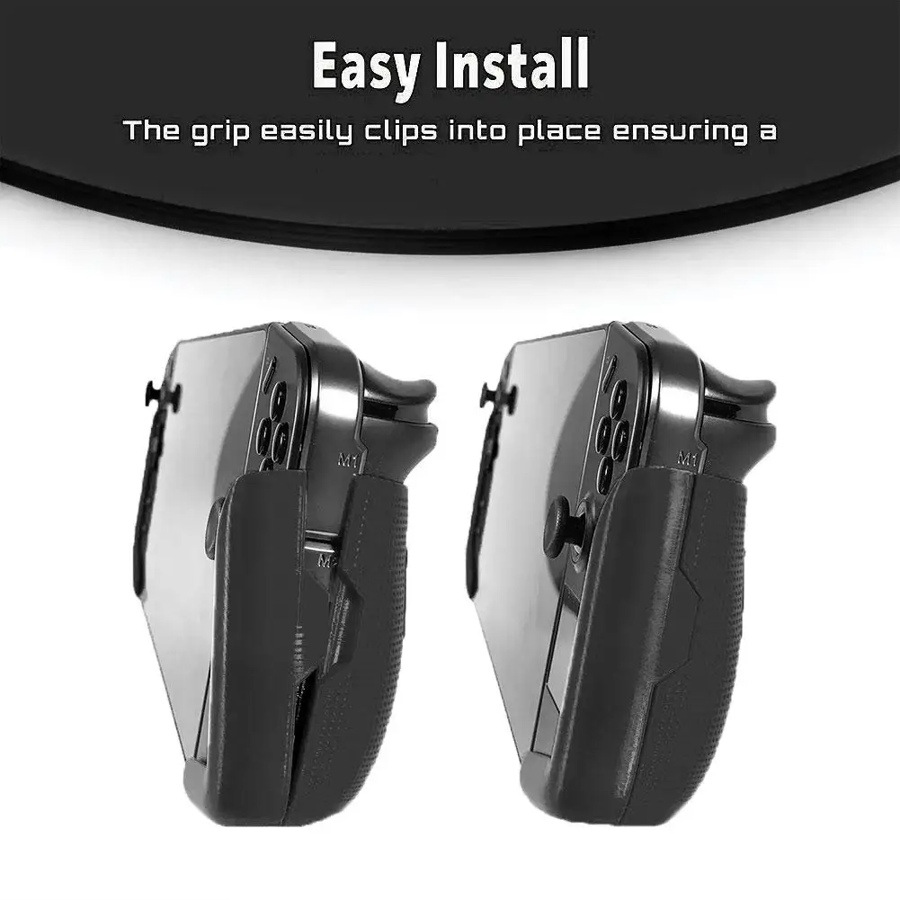 3D Gedrukt Ergonomisch Grip Handvat Voor Legion Go 2 - Antislip Zwart