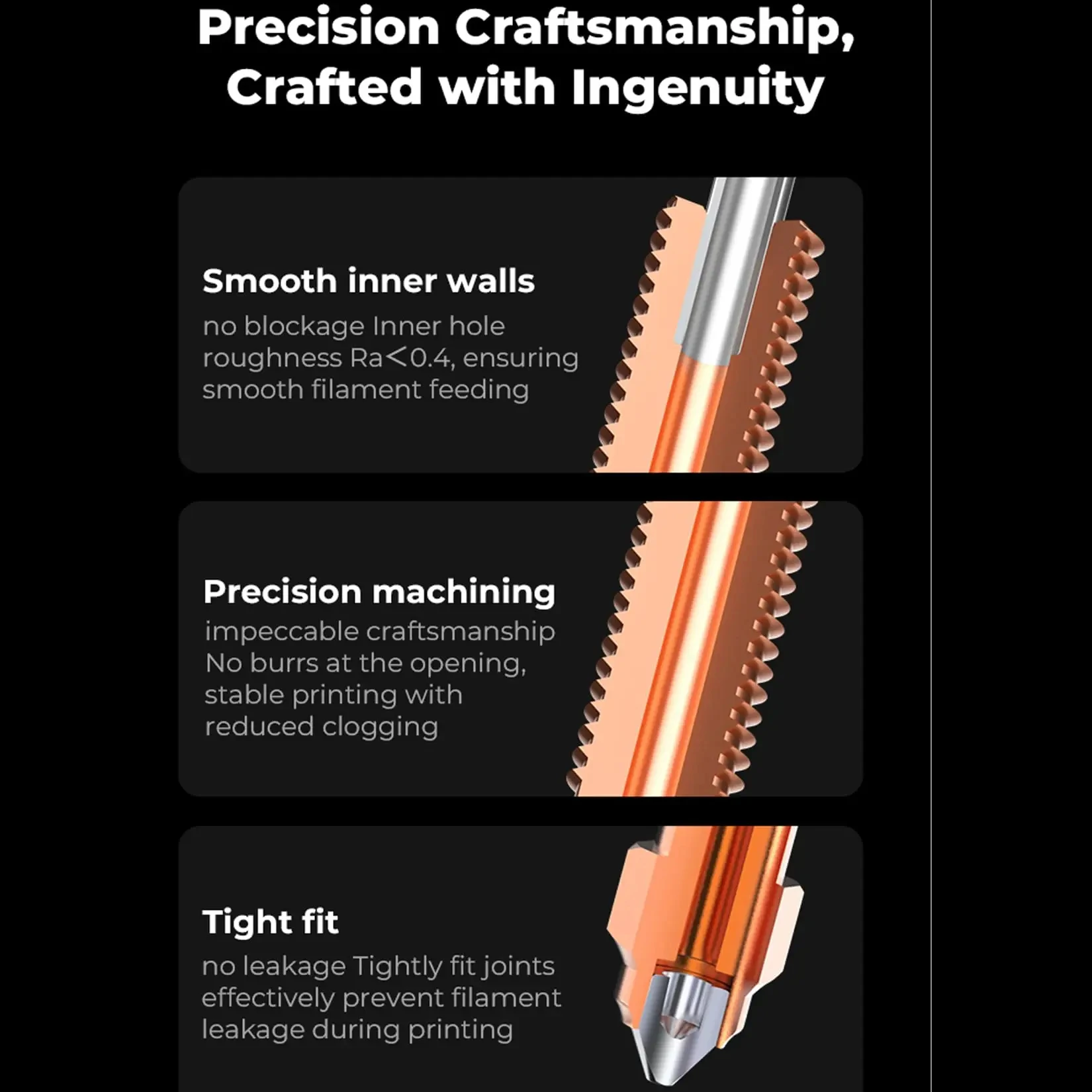 Creality K1C K1 MAX 세라믹 히팅 블록 키트, 0.4mm 퀵 스왑 깍지 키트, 고유량 인쇄 3D 프린터 부품
