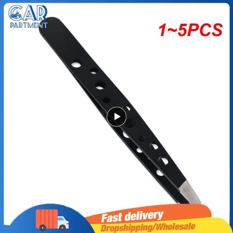 

1~5PCS Length Hanger Strap Exhaust Muffler Drilled Chrome Bracket Support Stand Universal for Motorcycle