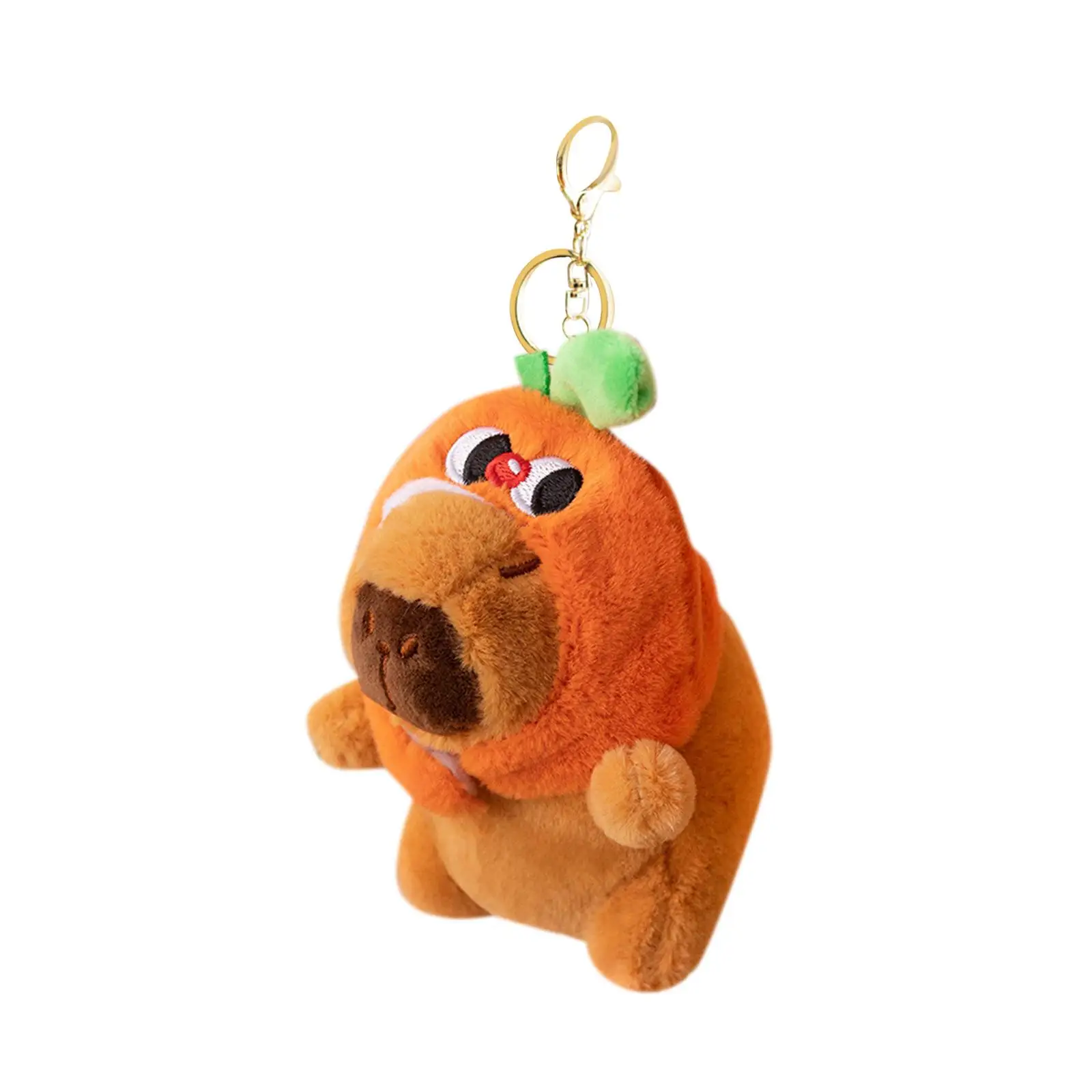 Capybara Plush Toy Keychain Bags Hanging Decoration Car Keyring Handbag Keyring for Women Family Friends Girls Boys Adults