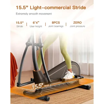 Niceday Elliptical Machine, Elliptical Exercise Machine for Home with Hyper-Quiet Magnetic Driving System 2