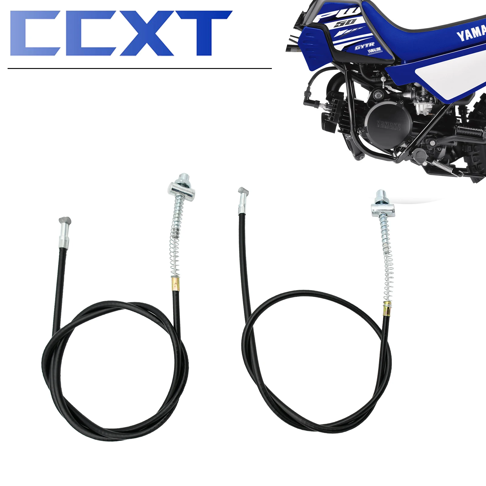 Cavo Freno Anteriore E Posteriore Per Moto Per Yamaha Py50 Pw50 50Cc 1981-2009 Cavo Freno A Tamburo Dirt Bike Kids Bike Parti Universali