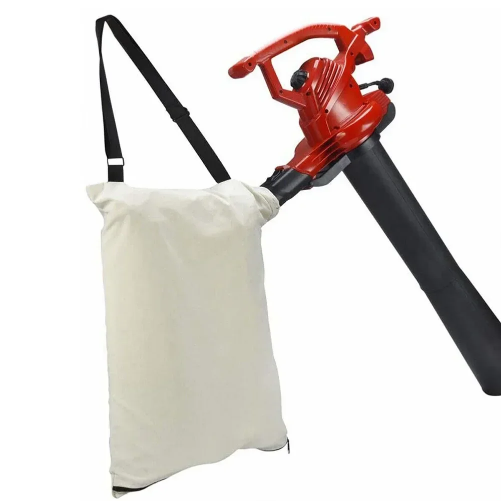 For Leaf Blower Vac Bag Bottom Zip Replacement Bag 108-8994 127-7040 51599 51602 51609 51592 White Collection Bag 2