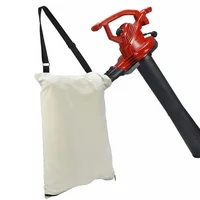 For Leaf Blower Vac Bag Bottom Zip Replacement Bag 108-8994 127-7040 51599 51602 51609 51592 White Collection Bag 2