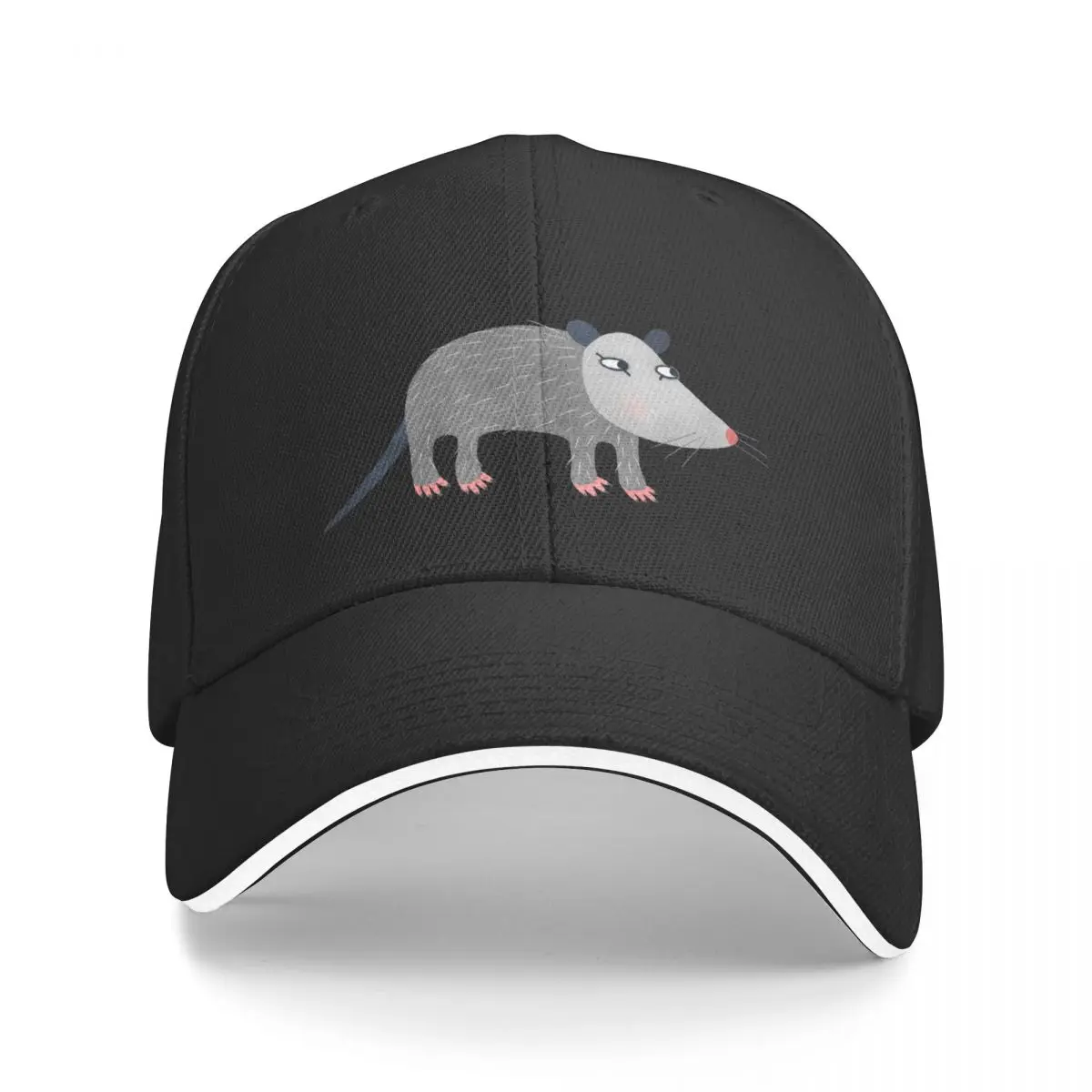 

New Possum Baseball Cap sun hat Big Size Hat Beach Outing Hat Women Men's