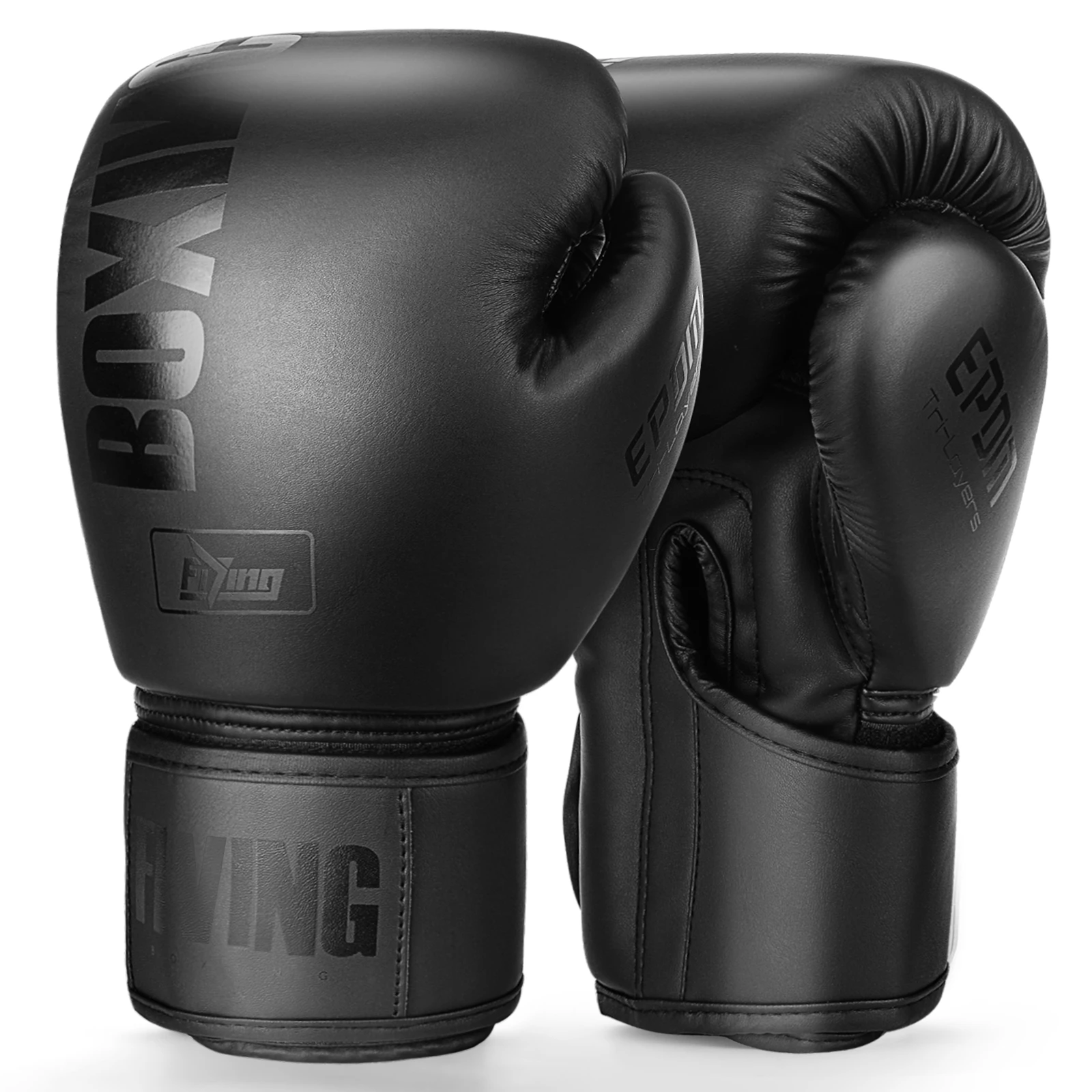 FIVING 10 12 14oz Boxing Gloves PU Leather Muay Thai Guantes De Boxeo