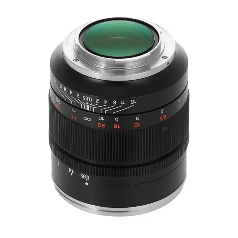 중이 미타콘 50mm F0.95 III 풀프레임 수동 초점 고정 초점 프라임 인물 사진 렌즈 (캐논 R, 니콘 Z, E, 라이카, 시그마 L 호환)
