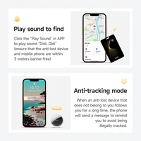 HOCO Smart Anti-Lost Tracker Device Wallet Ultra-thin GPS Location Card Wireless Charging IP68 Waterproof For iPhone Find My Tag - Image 6