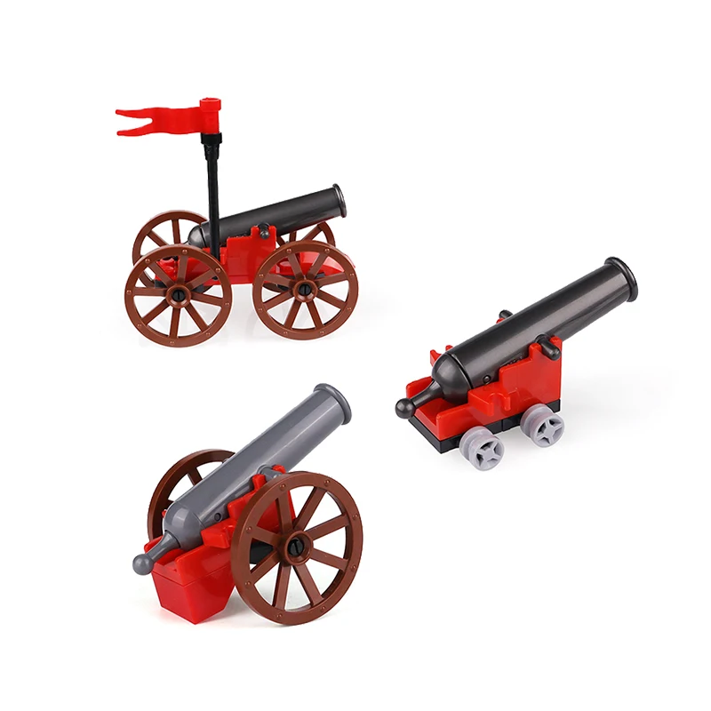 

Конструктор MOC cannon gun carrier, архитектурный пистолет, оружие gunner, сборная игрушка