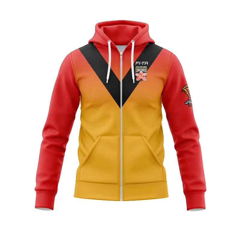 Zip Hoodie Papua New Guinea Olive Shirt