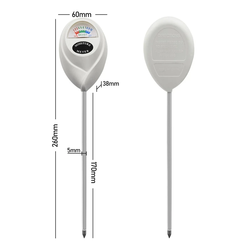 Soil Moisture Meter Upgraded Plant Water Watering Tester Hygrometer for Indoor Potted Plants