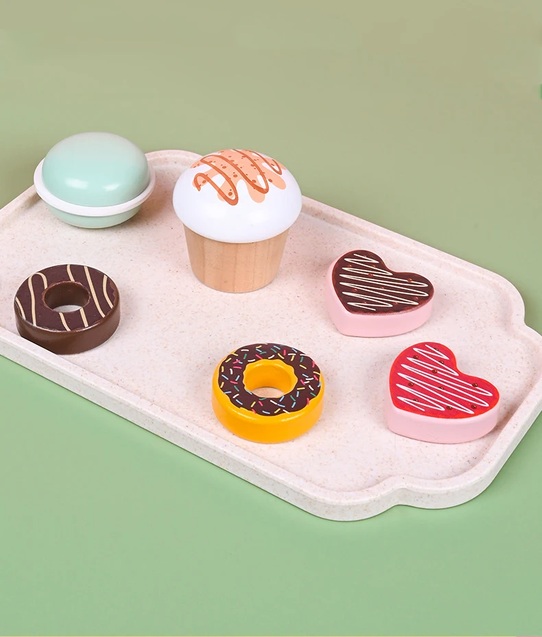 Wooden Birthday Cake & Tea Party Set