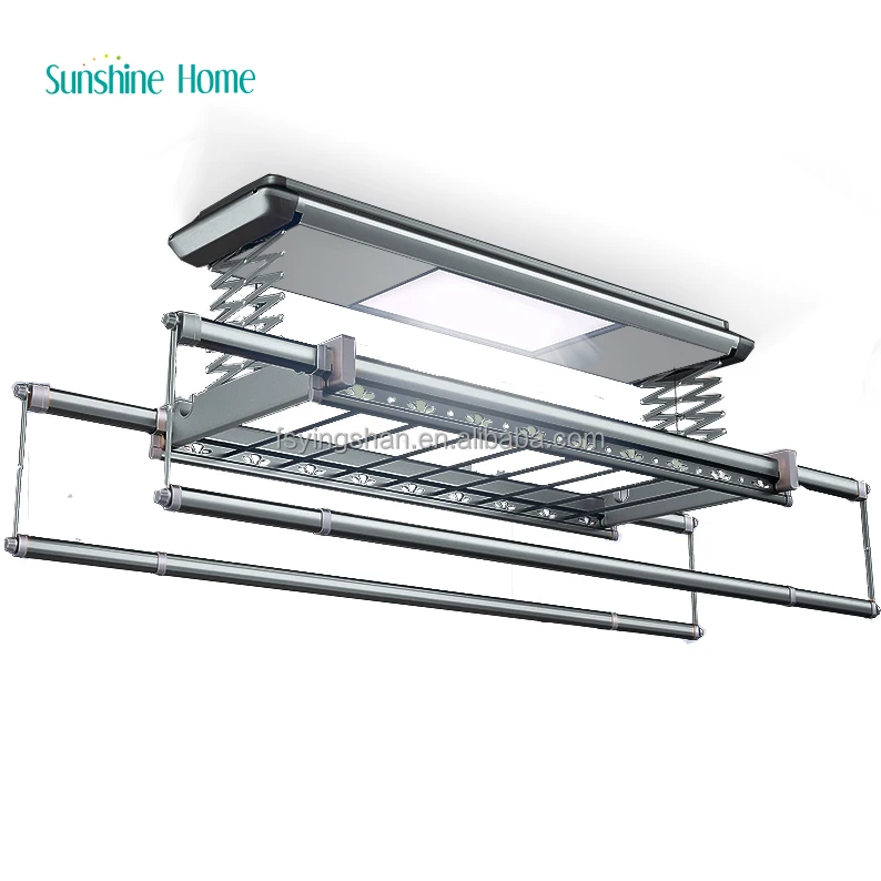 

Retractable Clothes Hanger Multi Function Electric Clothes Drying Rack Lift Automatic Clothes Hanger Laundry