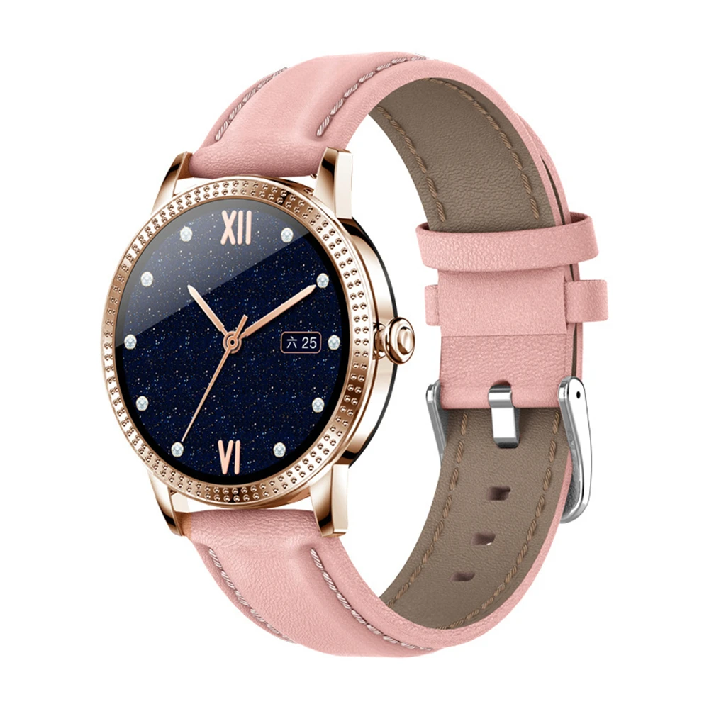 CF18P Men Women Fashion Smart Watch Full Touchscreen Waterproof Pedometer Heart Rate Blood Pressure Reminder Couple Smartwatch 