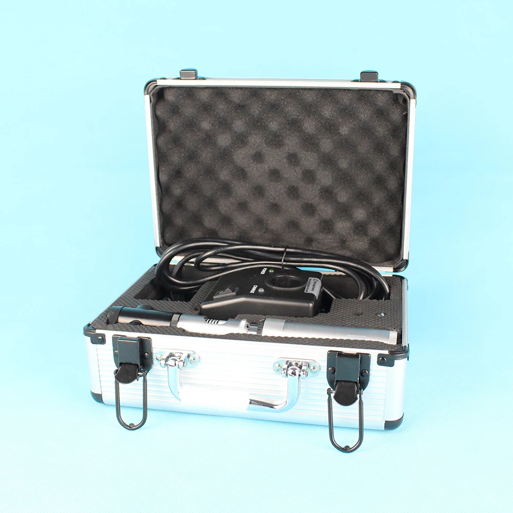 Ophthalmic Rechargeable Streak Retinoscope Optical Retinoscopy Diagnostic Equipment With Aluminium Carry Case YZ24B