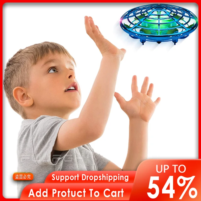 Flying Ball Spinner Infraed Hand Sensing Aircraft Induction Hand Controlled Drone Helicopter Mini UFO For Kids Boys Girls Gifts