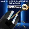 Anti-splash Nail Clipper Stainless Steel Fake Nails Cutter Trimmer Clipper Hard Thick Fake Nails Trimming Clipper Manicure Tools 2