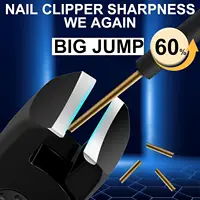 Anti-splash Nail Clipper Stainless Steel Fake Nails Cutter Trimmer Clipper Hard Thick Fake Nails Trimming Clipper Manicure Tools 2