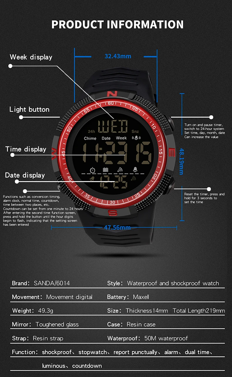 Military Sport Watch 5