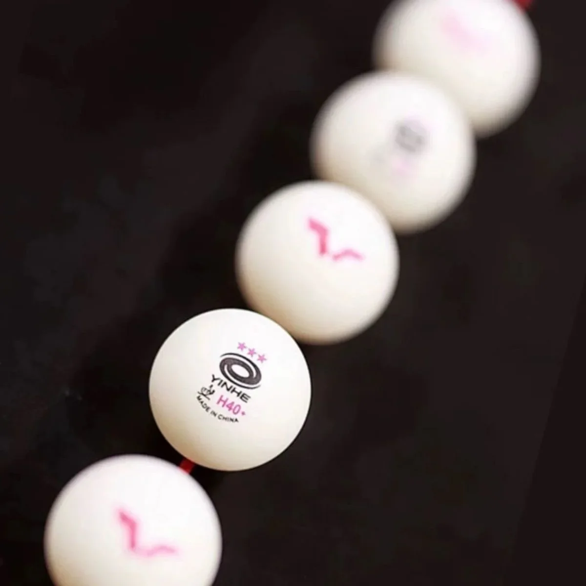 Description Picture 3 of itemYinhe WTT Ping Pong Balls Original 2024 Singapore Grand Slam Table Tennis Balls Seam H40+ ABS New Materials Ping Pong Balls