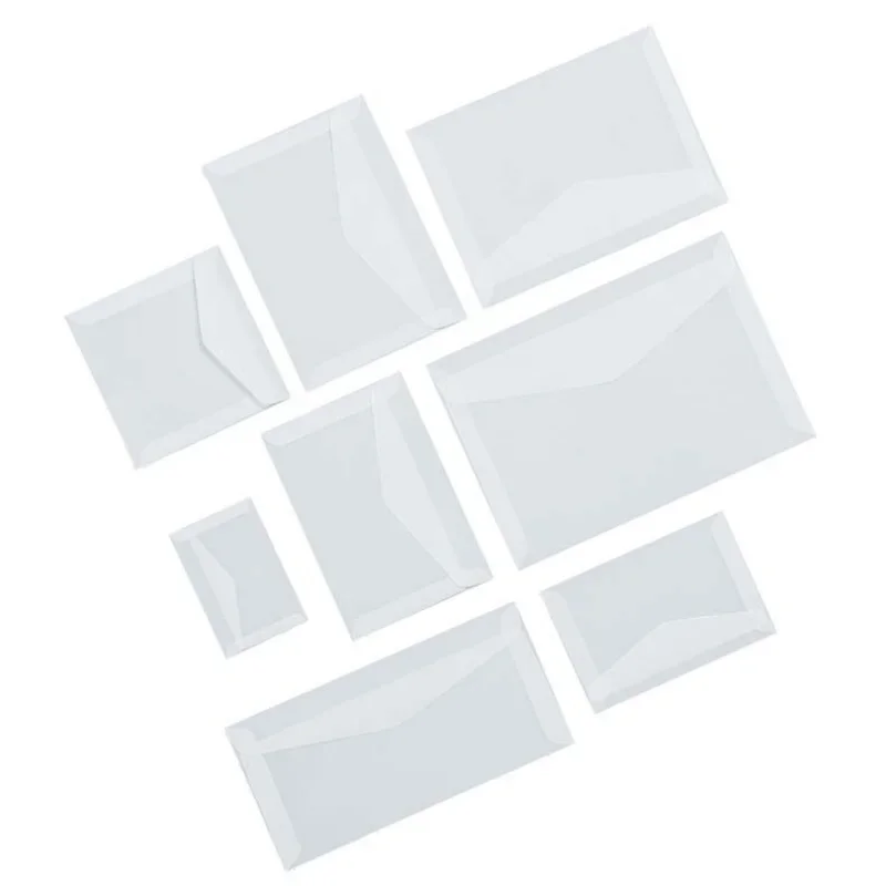 Blank Translucent Envelope for Invitations, Postcards, European Gifts Box, Message Card Envelopes, Wedding Business Letters