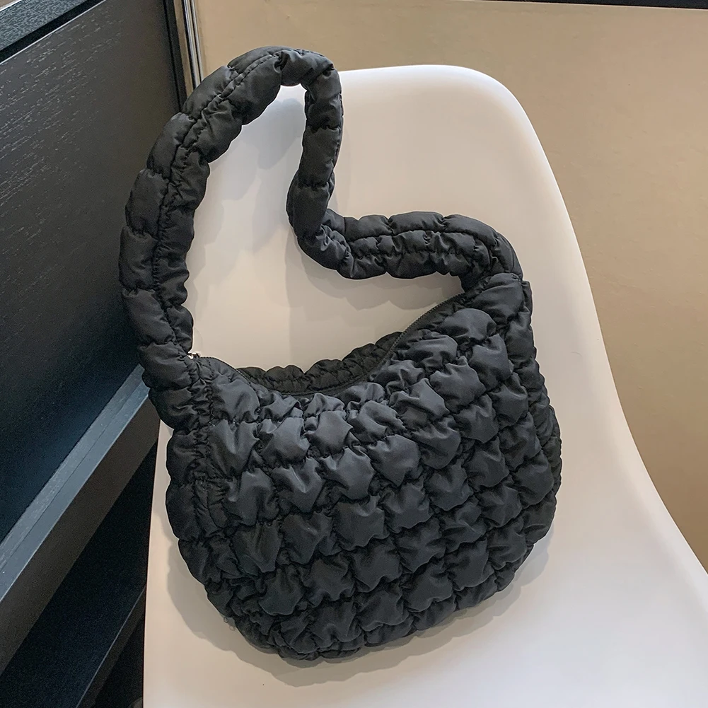 さらに100円引き◆NERDY◆Glossy Cloud Quilted Bag Large Black Amazon.com: OEIPSMK Quilted Bag Puffy Bag Cloud Bag Puffer