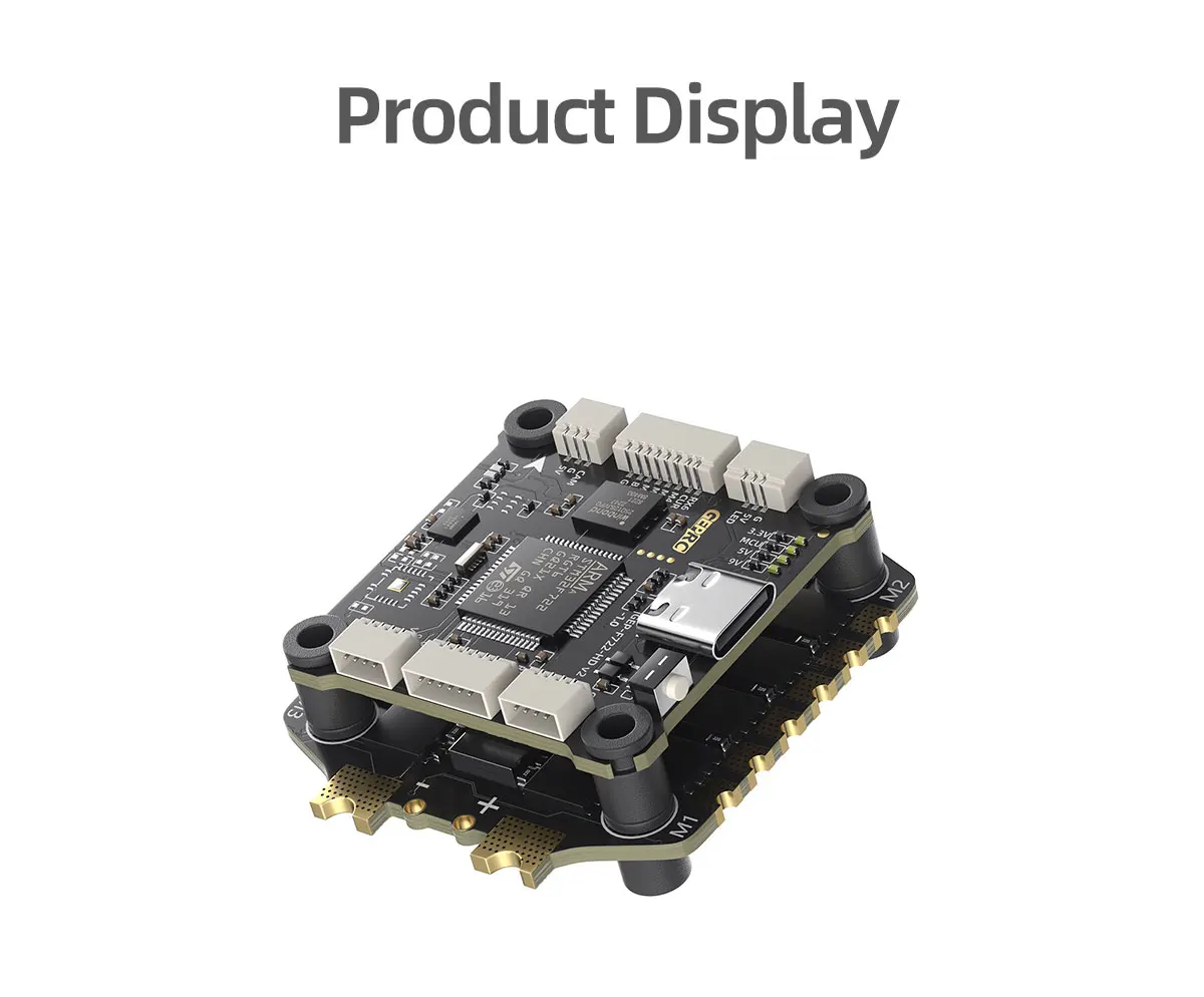 GEPRC TAKER F722 BLS 60A V2 Stack F722 V2 Flight Control BLS 60A 4IN1 ESC FPV DIY Teile – Detail 4