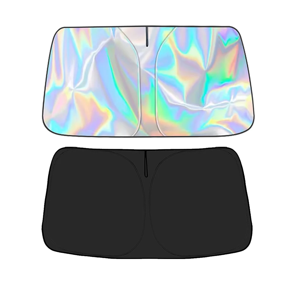 LANFAT Custom Fit Windshield Sun Shade For Hyundai Tucson, Santa Fe, Elantra, Sonata, Ioniq 5, Kona - Blocks Heat & UV - View #11