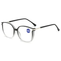 Nouvelles lunettes de lecture à la mode Anti lumière bleue presbytie lunettes hommes femmes grand cadre presbytie lunettes lunettes décontractées 4