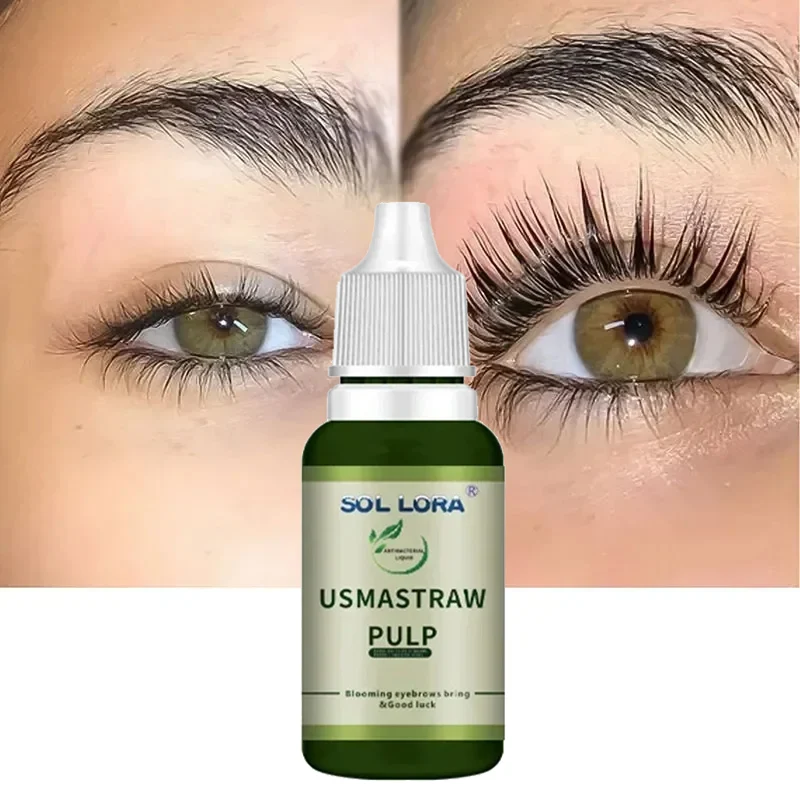 

7 Days Fast Eyebrow Growth Serum Eyebrows Eyelashes Enhancer Liquid Anti Hair Loss Fuller Thicker Lengthening Lashes Makeup 20ml