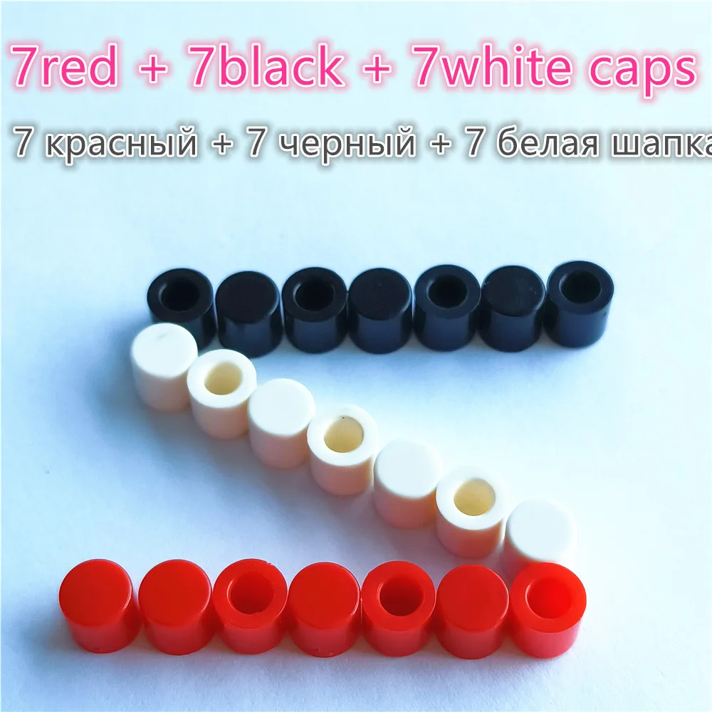 21pcs 3Color caps