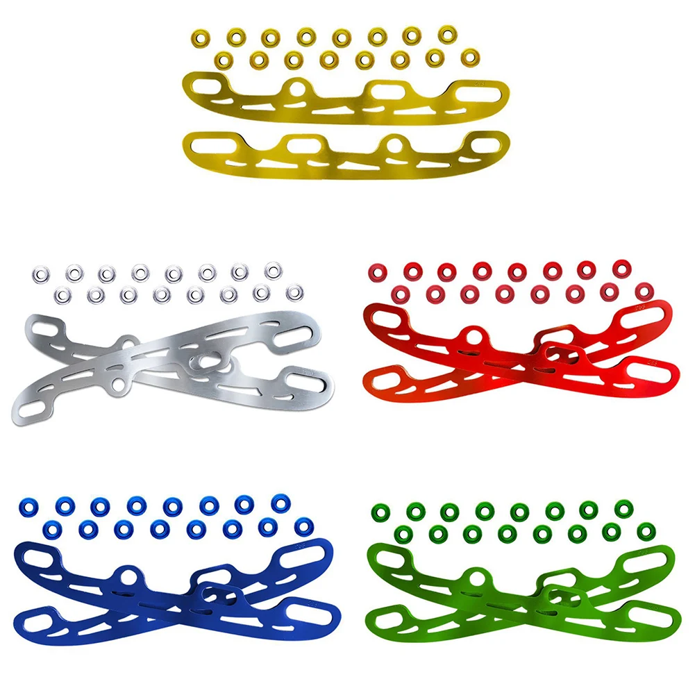 

Ice Skates Roller Ice Skate Blades Replacement Stainless Steel Retrofit Accessories With Side Plugs For Inline Skates Patines