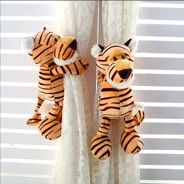 Forest Animals Curtain Holder Tie Backs Jungle Tieback Straps Curtain