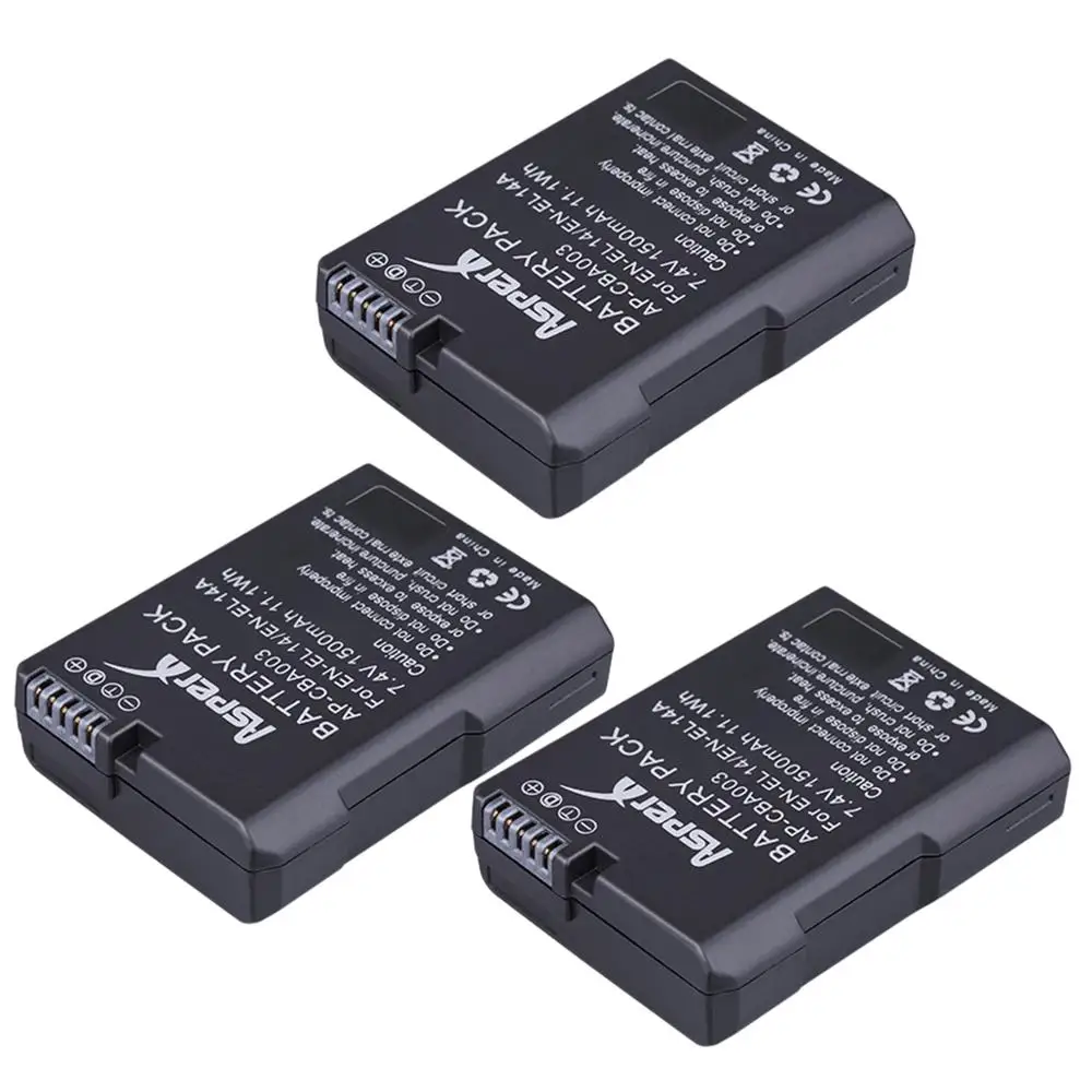 En-El14 En-El14A Enel14 En El14 Batteria Bateria Per Nikon D3100 D3200 D3300 D3400 D3500 D5100 D5300 D5600