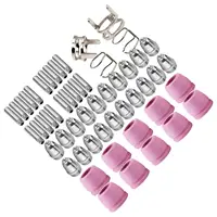 Cutter Torch Consumables Spring Spacer Guide Welding Torch Accessory Ceramic Cap Cutting Torch Tip Nozzles Consumables for SG-55 2