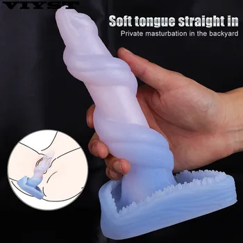 Tentacle Toys Octopus Huge Anal Dildo Silicone Anal Plug Monster Prostate Massager Hand-free with Suction Cup Vaginal G-Spot Toy 2