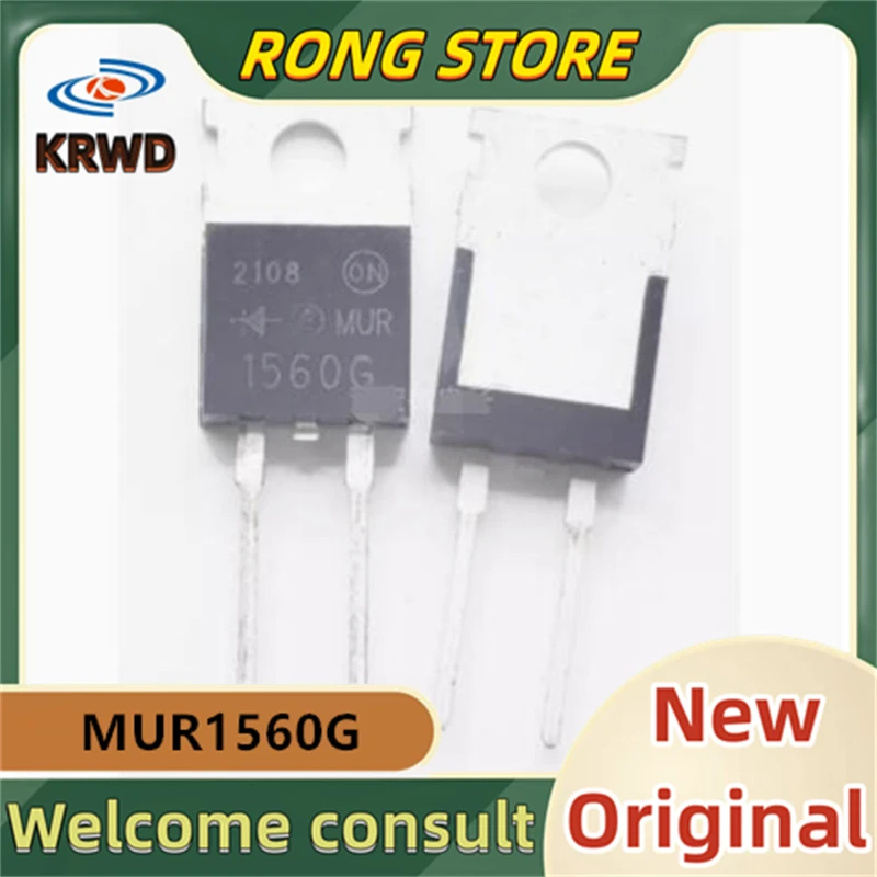 

(10 шт.) MUR1560G MUR1560 1560G 600V15A TO220 новый и оригинальный чип IC