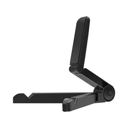 Adjustable Universal Tablet Stand Holder - Sleek Desk Bracket Mount (Black)