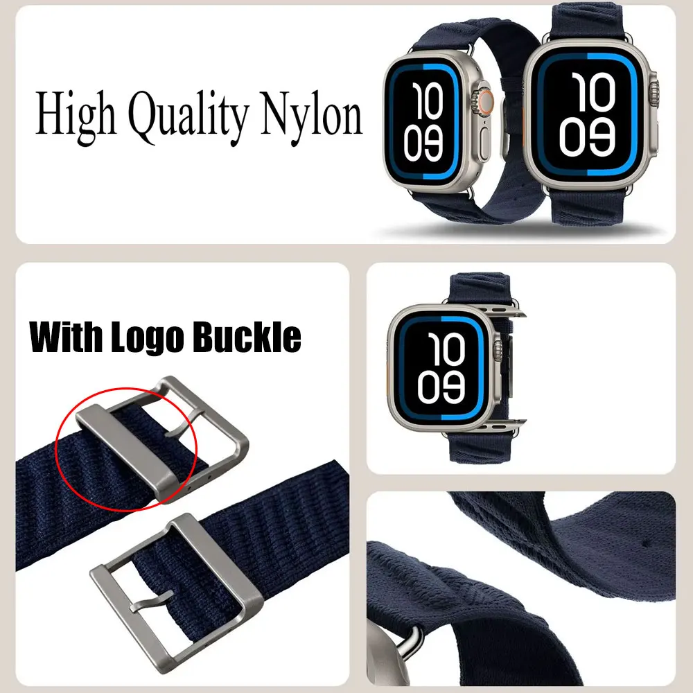 Elegant Bleu Nuit Single Tour Watch Band - Premium Design