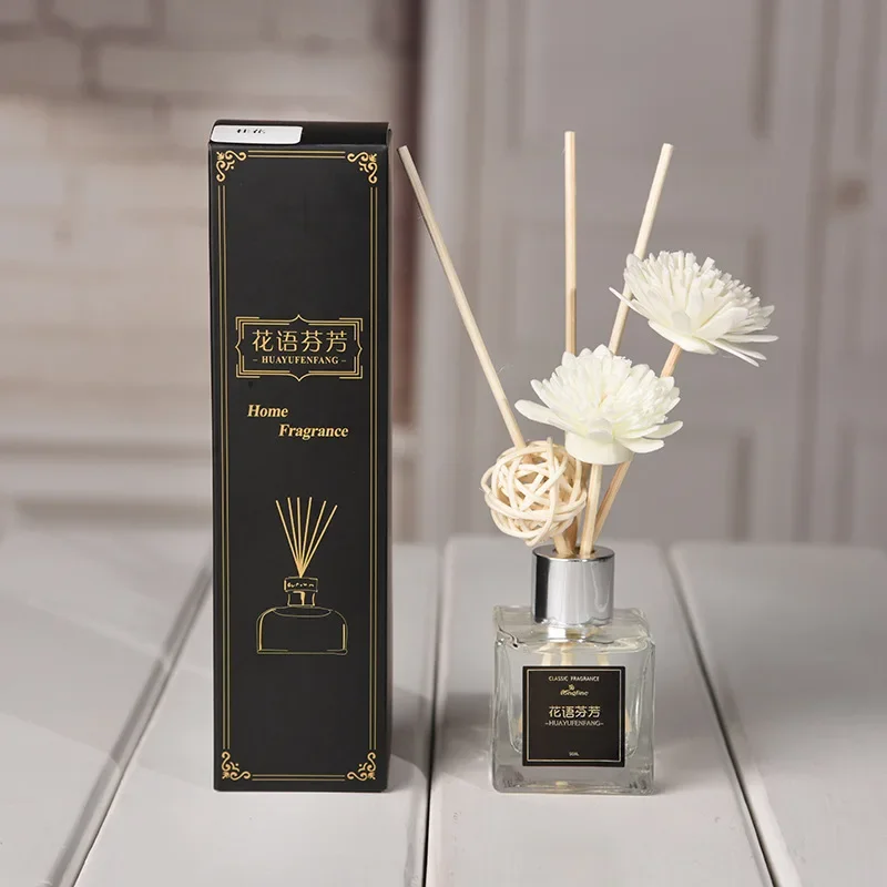 Floral fragrance essential oil incense horizontal long-lasting fragrance air freshener toilet deodorizing