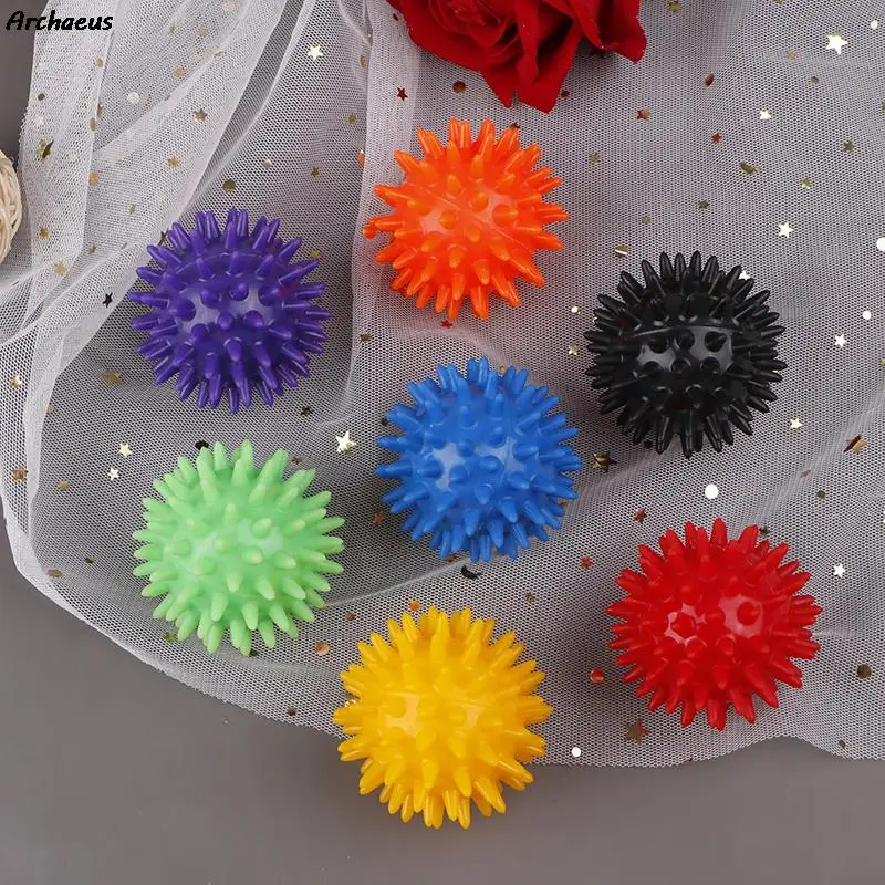 Full Body Spiky Massage Hard Stress Ball 6cm For Fitness Sport Exercise Ball Hedgehog Sensory Training Grip the massage ball fitness ball