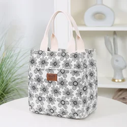 Elegant Corduroy Fashion Handbag with Floral Design (K150White)